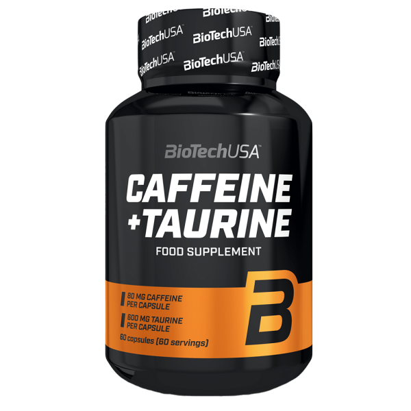 Caffeine + Taurine 60 servicios biotech biotechusa