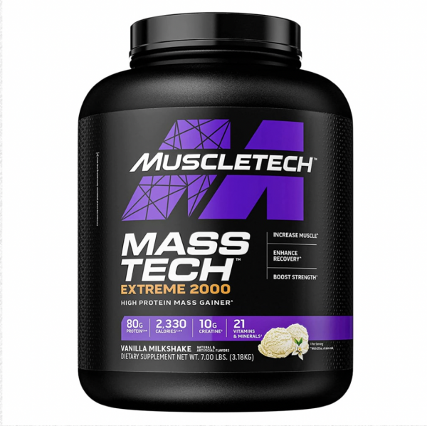 Muscletech Mass tech Extreme 2000 (7 lb) vainilla