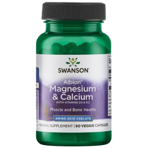 Albion Magnesium & calcium 90 veggie caps
