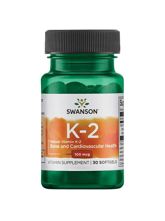 vitamina k2 swanson 30 capsulas