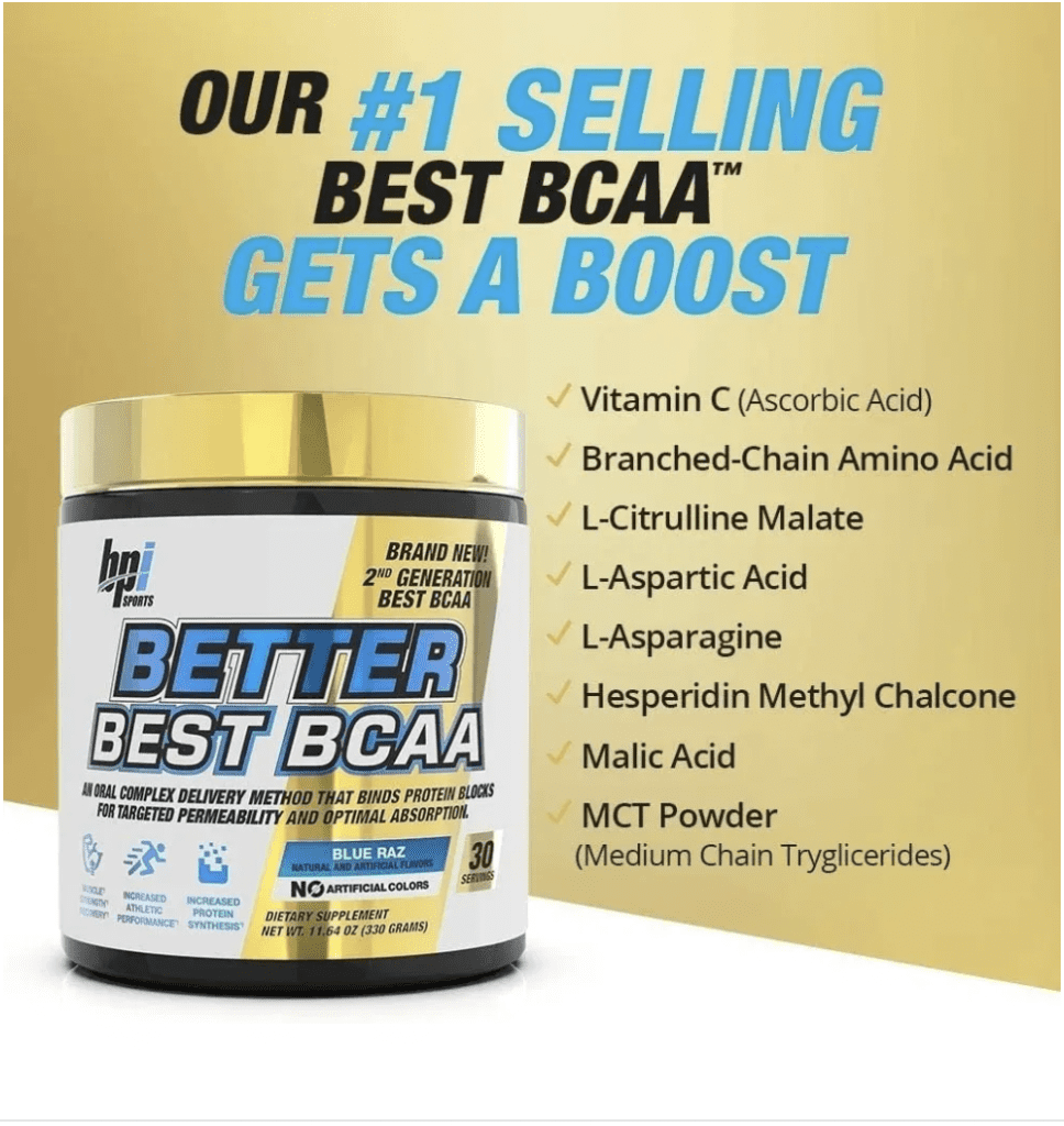 BPI SPORTS BETTER BEST BCAA POSTWORKOUT 30 SERVICIOS Suplextreme