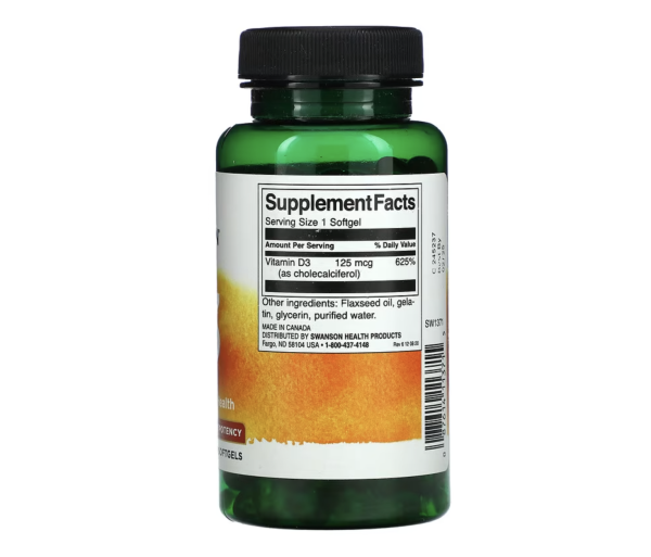 Tabla-Vitamina-D3-Tabla-Sanwson-250Cápsulas-Chile-Suplextreme